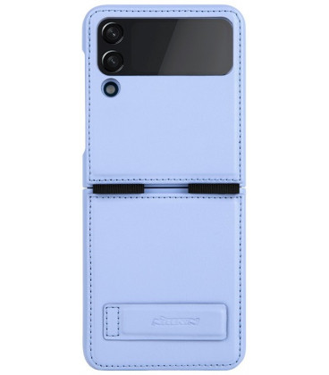 Violetinis dėklas Samasung Galaxy Flip 3 telefonui "Nillkin Qin Leather (Plain Leather)"