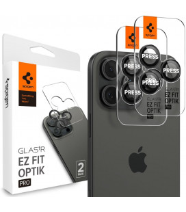 Kameros apsauga Apple iPhone 14 Pro / Pro Max / 15 Pro / Pro Max / 16 Pro / Pro Max / 17 Pro / Pro Max  "Spigen Optik.TR EZ Fit"