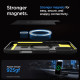 Matinis juodas dėklas Apple iPhone 16 Pro Max telefonui "Spigen Rugged Armor Mag Magsafe"