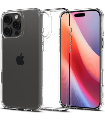 Skaidrus dėklas Apple iPhone 16 Pro Max telefonui "Spigen Ultra Hybrid"