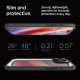 Matinis juodas / skaidrus dėklas Apple iPhone 16 Pro Max telefonui "Spigen Ultra Hybrid"