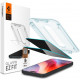 (Privacy) Apsauginis grūdintas stiklas Apple iPhone 16 Pro Max / 17 Pro Max telefonui "Spigen Glas.TR EZ Fit 2-Pack"