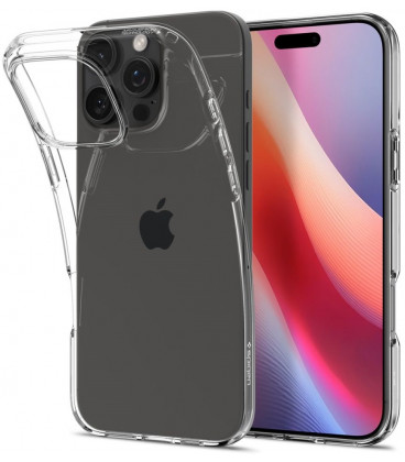 Skaidrus dėklas Apple iPhone 16 Pro telefonui "Spigen Liquid Crystal"