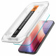 Apsauginis grūdintas stiklas Apple iPhone 16 Pro / 17 / 17 Pro telefonui "Spigen Glas.TR EZ Fit 2-Pack"
