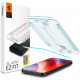 Apsauginis grūdintas stiklas Apple iPhone 16 Pro / 17 / 17 Pro telefonui "Spigen Glas.TR EZ Fit"