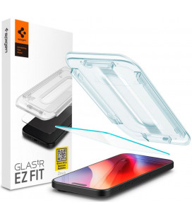 Apsauginis grūdintas stiklas Apple iPhone 16 Pro / 17 / 17 Pro telefonui "Spigen Glas.TR EZ Fit"