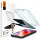 (Privacy) Apsauginis grūdintas stiklas Apple iPhone 16 Pro / 17 / 17 Pro telefonui "Spigen Glas.TR EZ Fit 2-Pack"