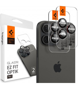 Kameros apsauga Apple iPhone 14 Pro / Pro Max / 15 Pro / Pro Max / 16 Pro / Pro Max / 17 Pro / Pro Max "Spigen TR EZ Fit"