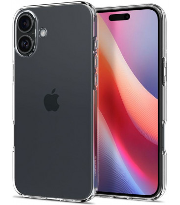 Skaidrus dėklas Apple iPhone 16 Plus telefonui "Spigen Liquid Crystal"