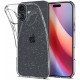 Skaidrus dėklas su blizgučiais Apple iPhone 16 telefonui "Spigen Liquid Crystal Glitter"