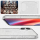 Skaidrus dėklas su blizgučiais Apple iPhone 16 telefonui "Spigen Liquid Crystal Glitter"