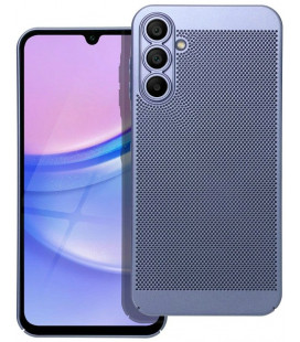 Mėlynas perforuotas dėklas Samsung Galaxy A15 4G / 5G telefonui "Breezy Case"