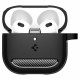 Juodas dėklas Apple Airpods 4 ausinėms "Spigen Rugged Armor"