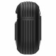 Juodas dėklas Apple Airpods 4 / 5 ausinėms "Spigen Rugged Armor"