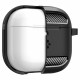 Juodas dėklas Apple Airpods 4 / 5 ausinėms "Spigen Rugged Armor"