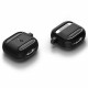 Juodas dėklas Apple Airpods 4 / 5 ausinėms "Spigen Rugged Armor"