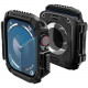 Juodas dėklas Apple Watch 10 / 11 (42 mm) laikrodžiui "Spigen Rugged Armor"