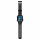 Matinis juodas dėklas - apyrankė Apple Watch 10 / 11 (42mm) laikrodžiui "Spigen Rugged Armor PRO"
