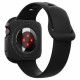 Matinis juodas dėklas Apple Watch 10 / 11 (46mm) laikrodžiui "Caseology Vault"