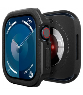 Matinis juodas dėklas Apple Watch 10 / 11 (46mm) laikrodžiui "Caseology Vault"