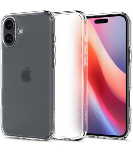 Matinis skaidrus dėklas Apple iPhone 16 telefonui "Spigen Ultra Hybrid"