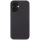 Juodas dėklas Apple iPhone 16 telefonui "Tactical MagForce Aramid Cover"