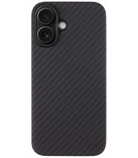 Juodas dėklas Apple iPhone 16 telefonui "Tactical MagForce Aramid Cover"