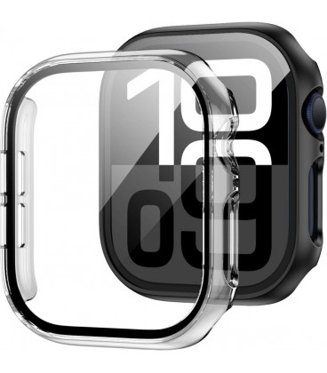 Skaidrus dėklas Apple Watch 10 (46mm) laikrodžiui "Tech-Protect Defense360"