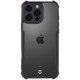 Juodas / skaidrus dėklas Apple iPhone 16 Pro Max telefonui "Tactical Quantum Stealth Cover"