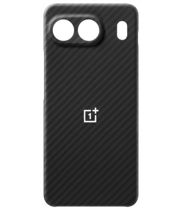 Juodas dėklas Oneplus Nord 4 telefonui "Aramid Fiber Bumper Cover"