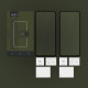 Juodas apsauginis grūdintas stiklas Motorola Moto G54 5G / G54 5G POWER / G55 5G telefonui "HOFI Glass Pro+ 2-Pack"