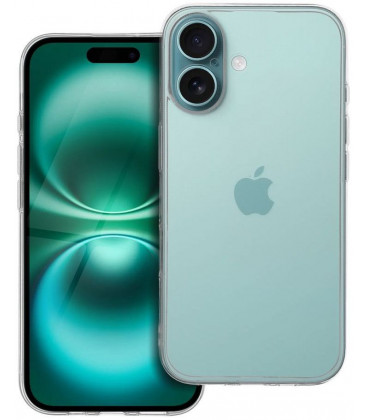 Skaidrus dėklas su kameros apsauga Apple iPhone 16 telefonui "Clear Case 2mm"