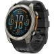 Juoda apyrankė Garmin Fenix 5 / 6 / 6 Pro / 7 / 8 / 8 Pro (47 mm) / E laikrodžiui "Tech-Protect Silicone"