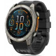 Juoda apyrankė Garmin Fenix 5X / 5X PLUS / 6X / 6X PRO / 7X / 8 (51 mm) laikrodžiui "Tech-Protect Silicone"