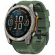 Žalia apyrankė Garmin Fenix 5X / 5X Plus / 6X / 6X Pro / 7X / 8 / 8 Pro (51 mm) laikrodžiui "Tech-Protect Silicone"