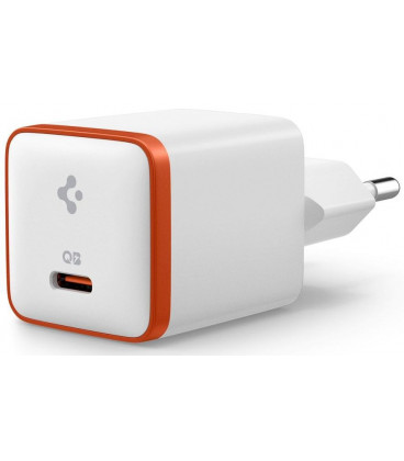 Baltas 30W 1xUSB-C pakrovėjas "Spigen EE301EU Arcstation Essential"