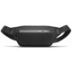 Juodas universalus krepšys per juosmenį "Spigen KD411 Waistbag Klasden"