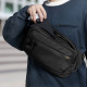 Juodas universalus krepšys "Spigen KD410 Sling Bag Klasden"