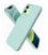 Dėklas Liquid Silicone 1.5mm Apple iPhone 16 mėtinis