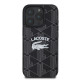 Juodas dėklas Apple iPhone 16 Pro telefonui "Lacoste Blend Monogram MagSafe Case"