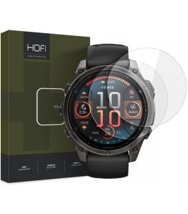 Apsauginis grūdintas stiklas Garmin Fenix 8 / 8 Pro (47 mm) laikrodžiui "HOFI Glass Pro+ 2-Pack"
