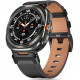 Juoda apyrankė Samsung Galaxy Watch Ultra 1 / 2 2024-2026 (47mm) laikrodžiui "Tech-Protect Delta Pro Leather"