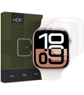 Ekrano apsauga Apple Watch 10 / 11 (42 mm) laikrodžiui "HOFI Hydroflex Pro+ 2-Pack"