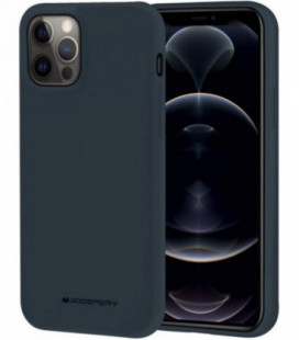 Dėklas Mercury Soft Jelly Case Apple iPhone 16 Pro Max tamsiai mėlynas