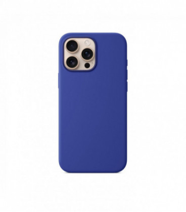 Dėklas Mag Silicone Case Apple iPhone 16 Pro Max tamsiai violetinis