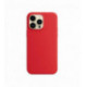 Dėklas Mag Silicone Case Apple iPhone 16 Pro Max raudonas