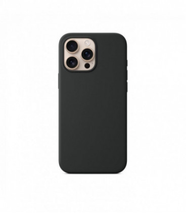 Dėklas Mag Silicone Case Apple iPhone 14 Pro juodas