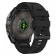 Juoda apyrankė Garmin Fenix 5X / 5X Plus / 6X / 6X Pro / 7X / 8 (51 mm) laikrodžiui "Tech-Protect Silicone Line"