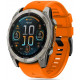 Oranžinė apyrankė Garmin Fenix 5 / 6 / 6 Pro / 7 / 8 (47 mm) / E laikrodžiui "Tech-Protect Silicone Line"