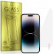 Apsauginis grūdintas stiklas Apple iPhone 16 Pro / 17 / 17 Pro / 18 Pro telefonui "Tempered Glass GOLD"